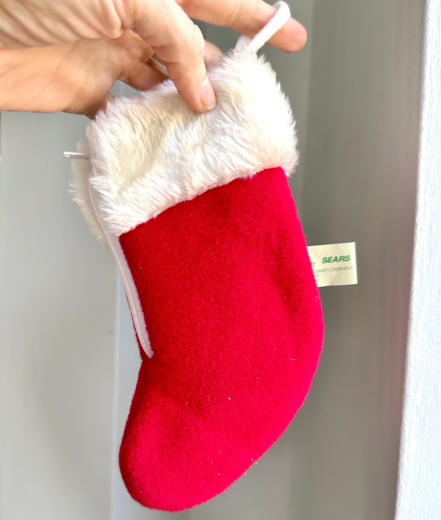 1986 Fievel An American Tail Mini Stocking