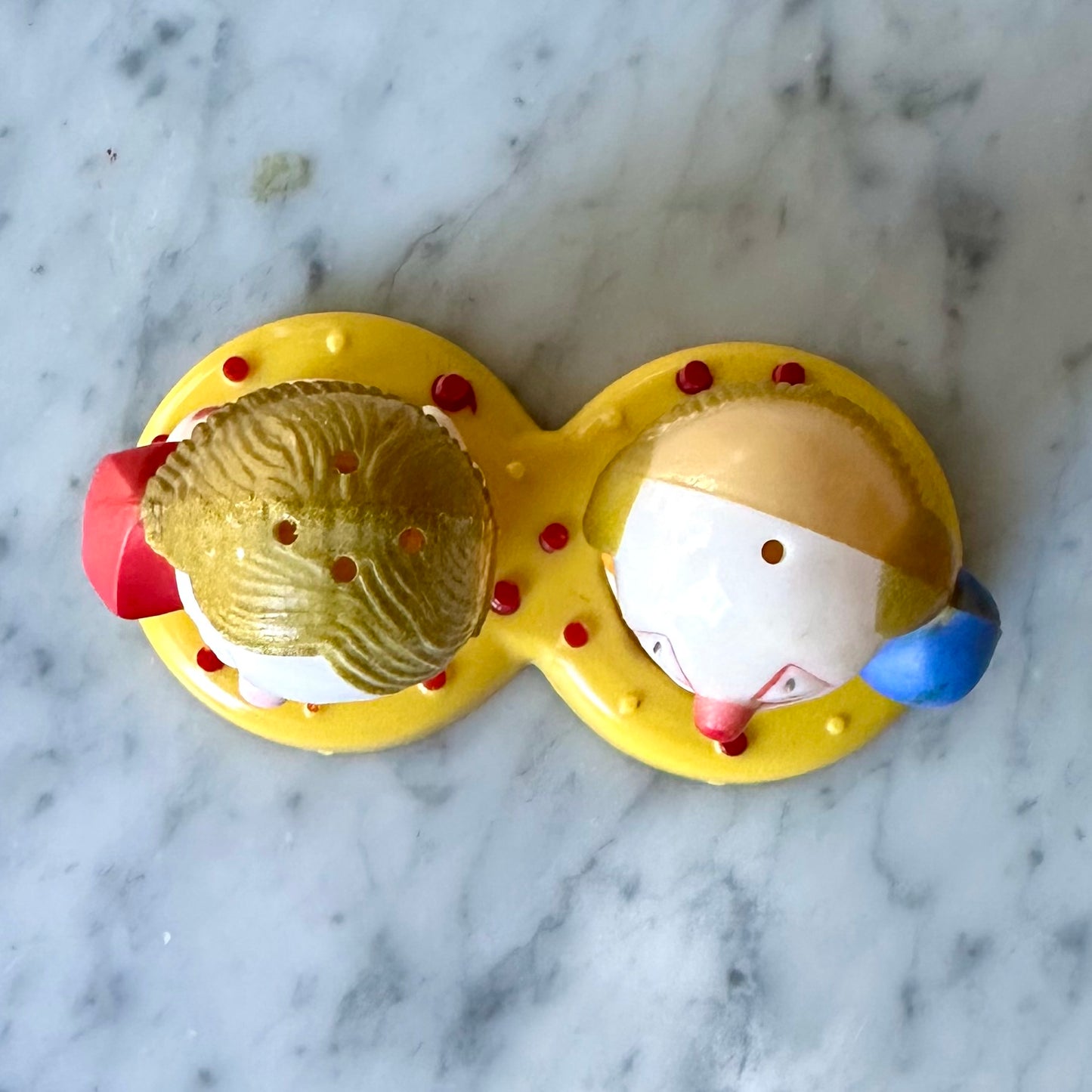 Vintage Clown Salt and Pepper Shakers