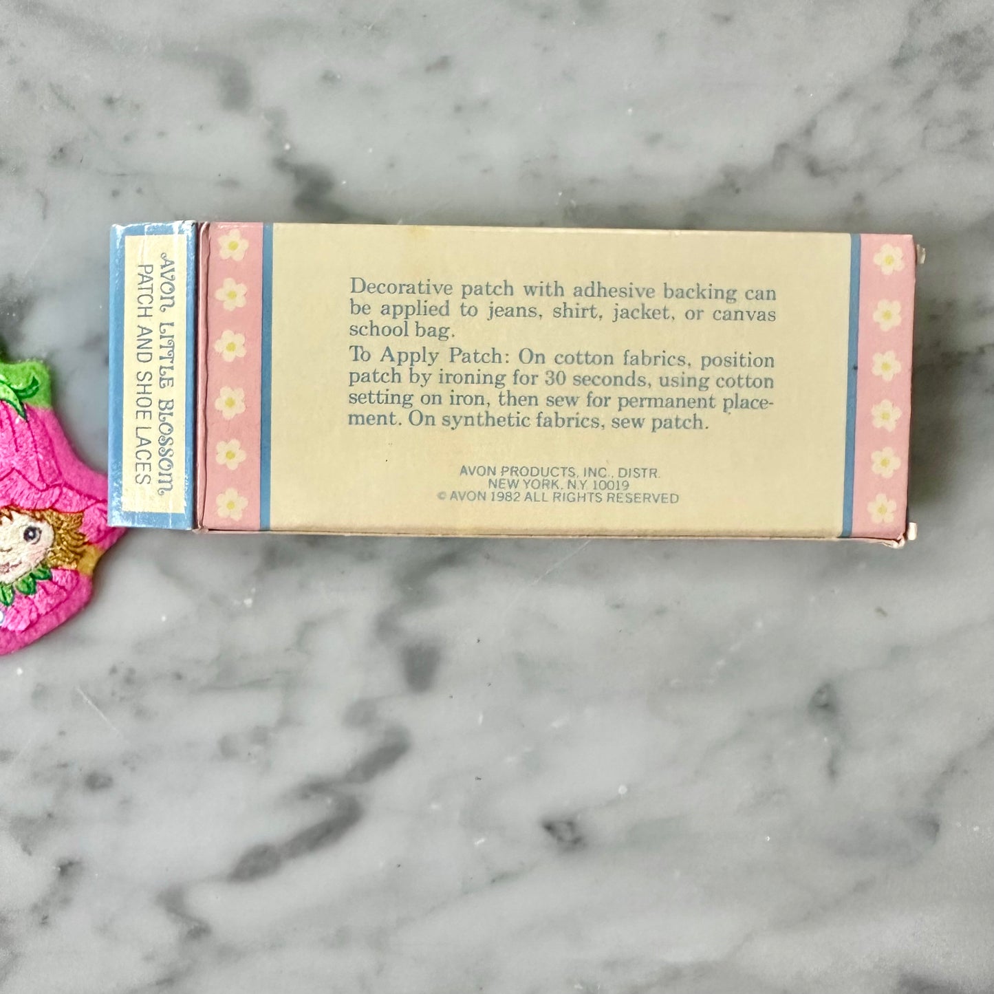 1984 Little Blossom Patch and Shoelaces