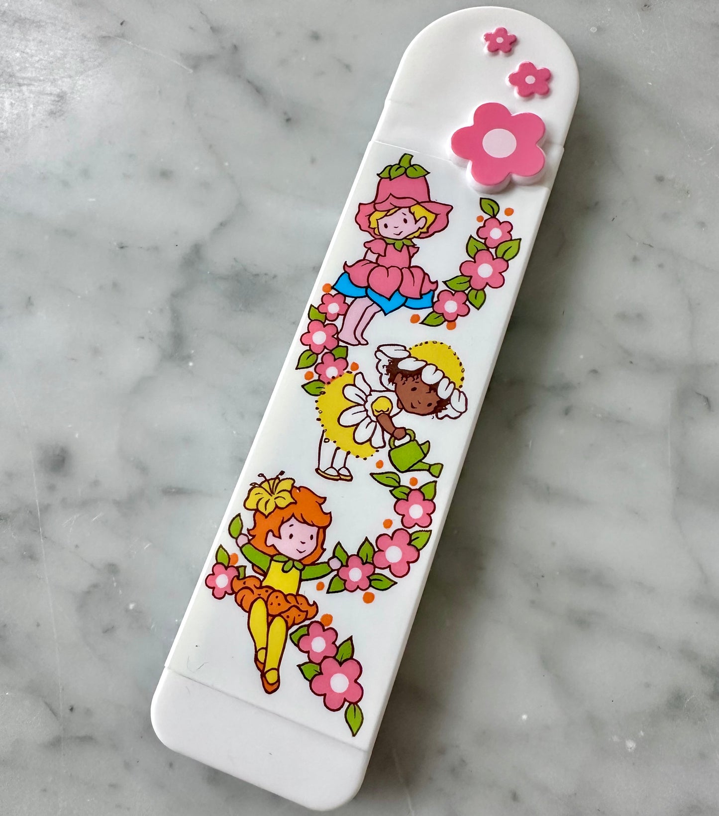 1984 Little Blossom Comb & Mirror Set