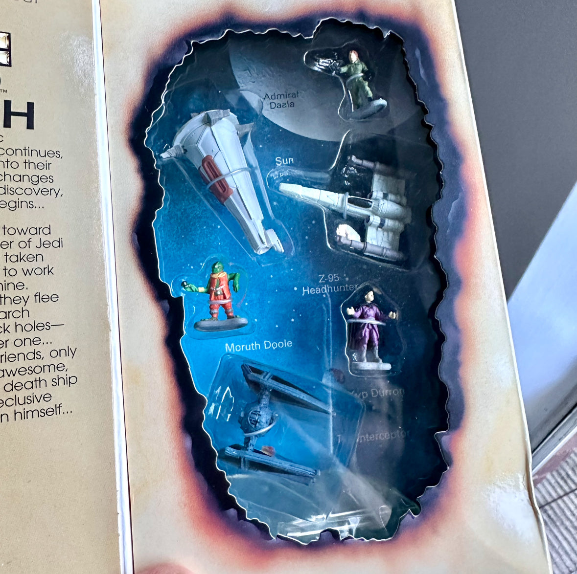 1996 Micro Machines Star Wars “Jedi Search” Figures