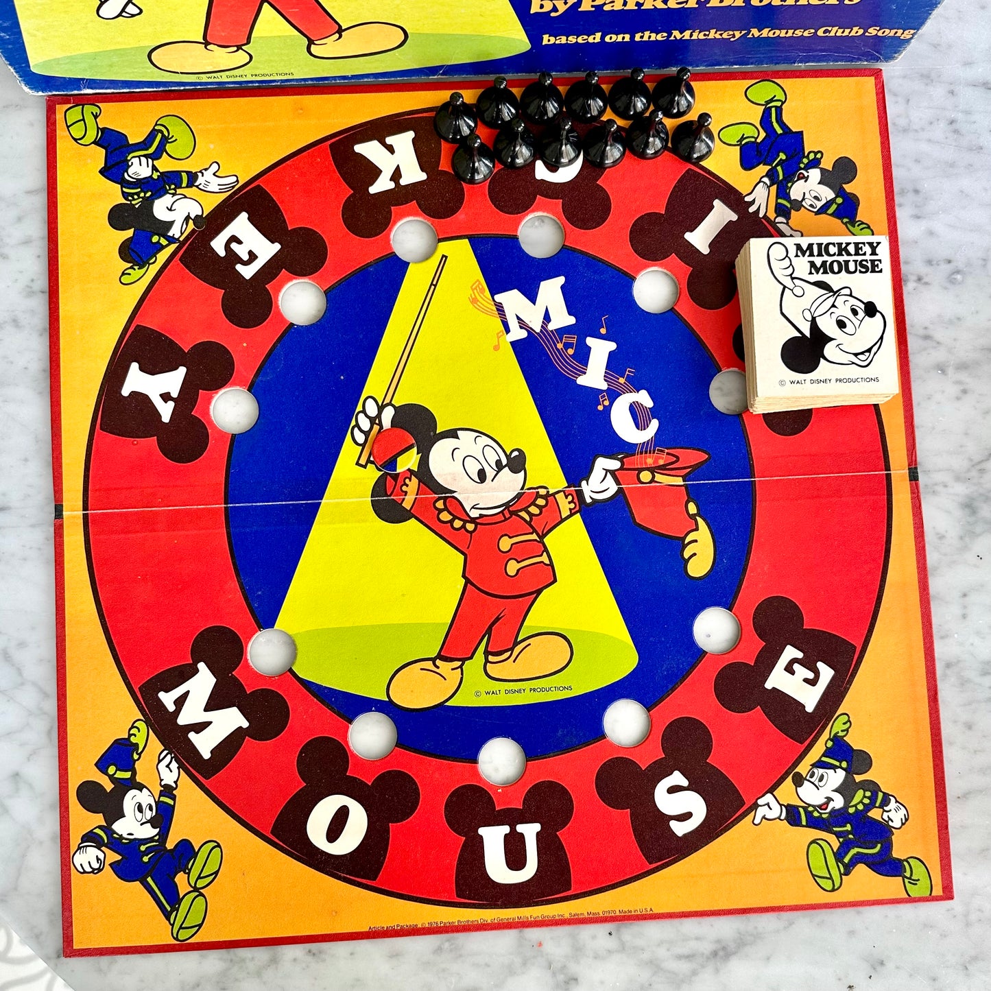 1976 Mickey Mouse Board Game