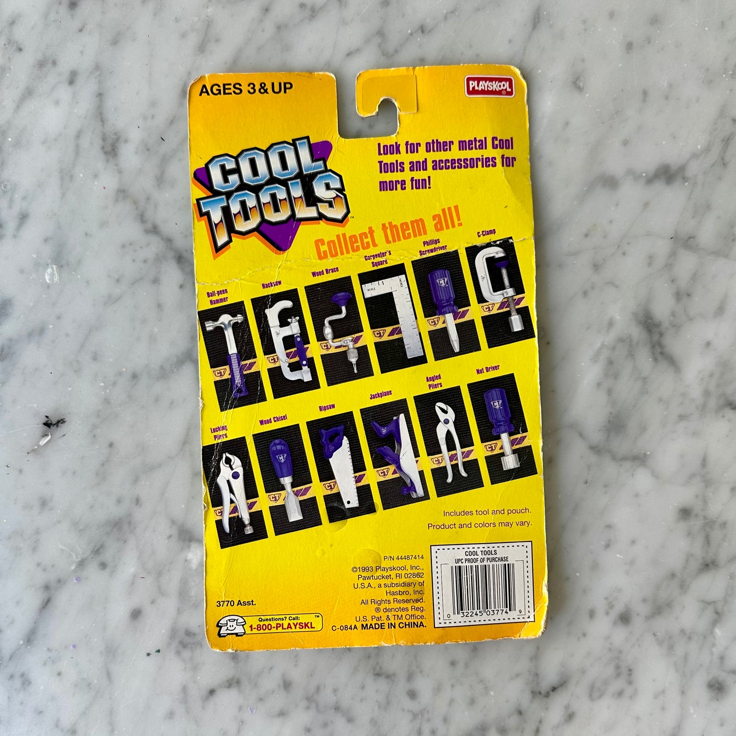 1993 Playskool Cool Tools “Carpenter’s Square”