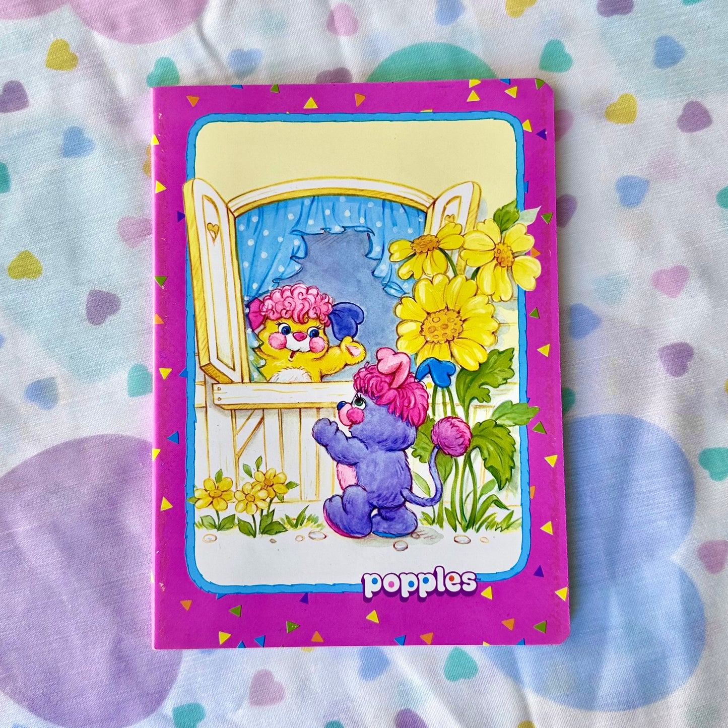 80’s Dead Stock Popples Notebook
