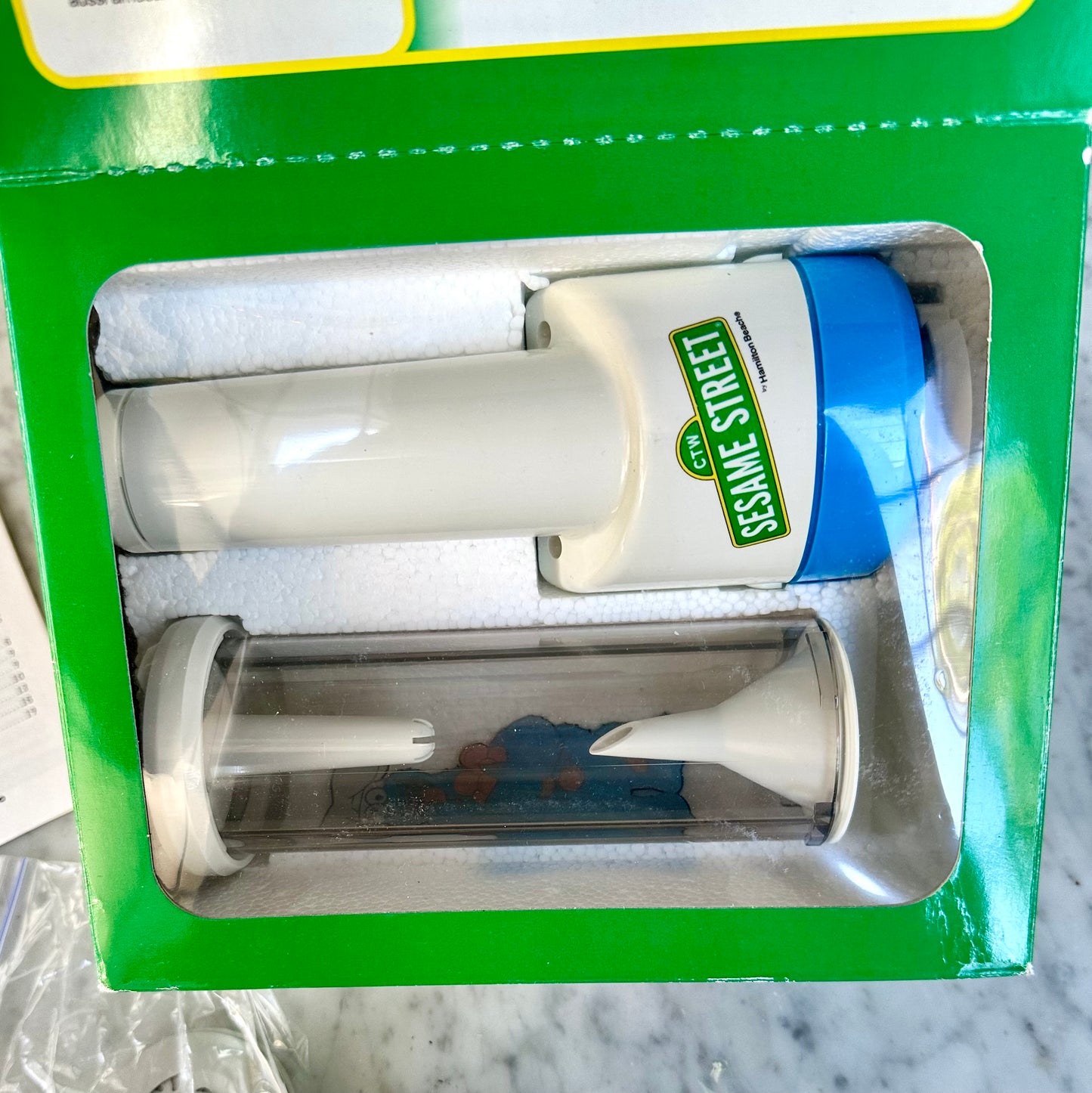 1998 Hamilton Beach Sesame Street Cookie Monster Cookie Press