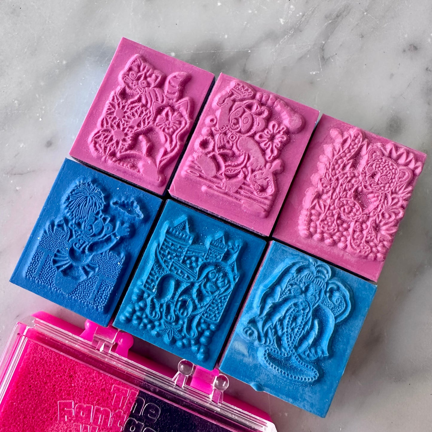 90’s Lisa Stamps & Stamp Pad