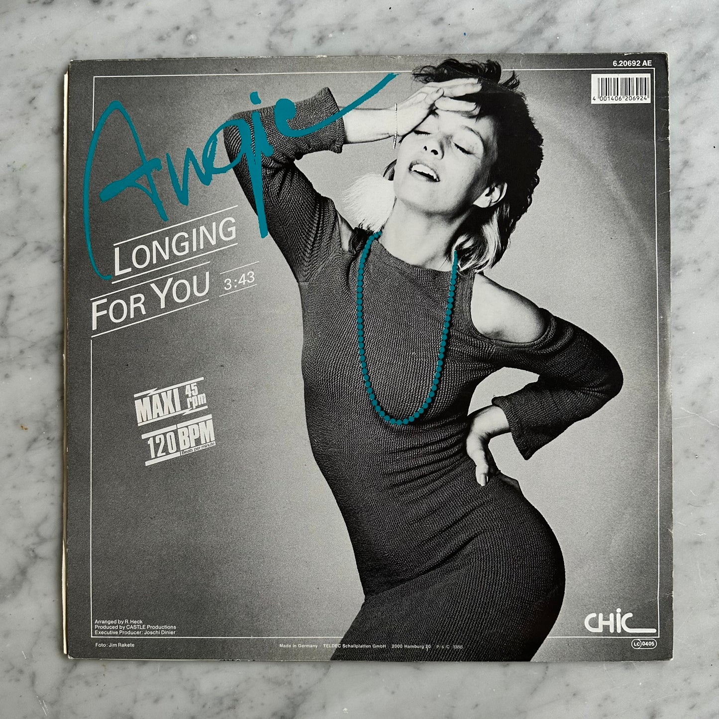 Angie “Longing For You” Record