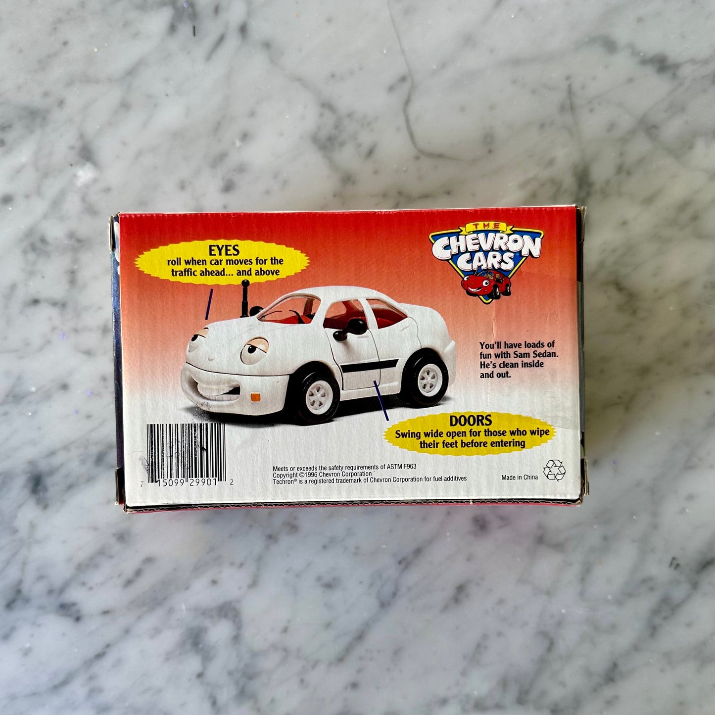 1996 Chevron “Sam Sedan” Toy Car