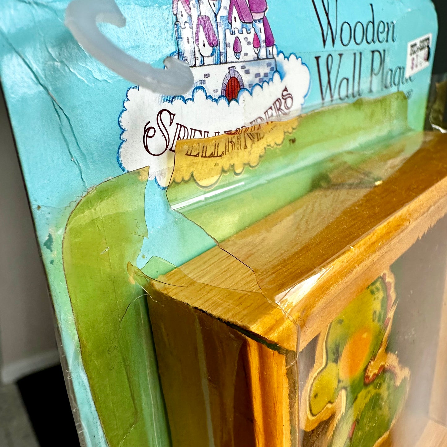 1988 American Greetings Spellbinders Wooden Wall Plaque