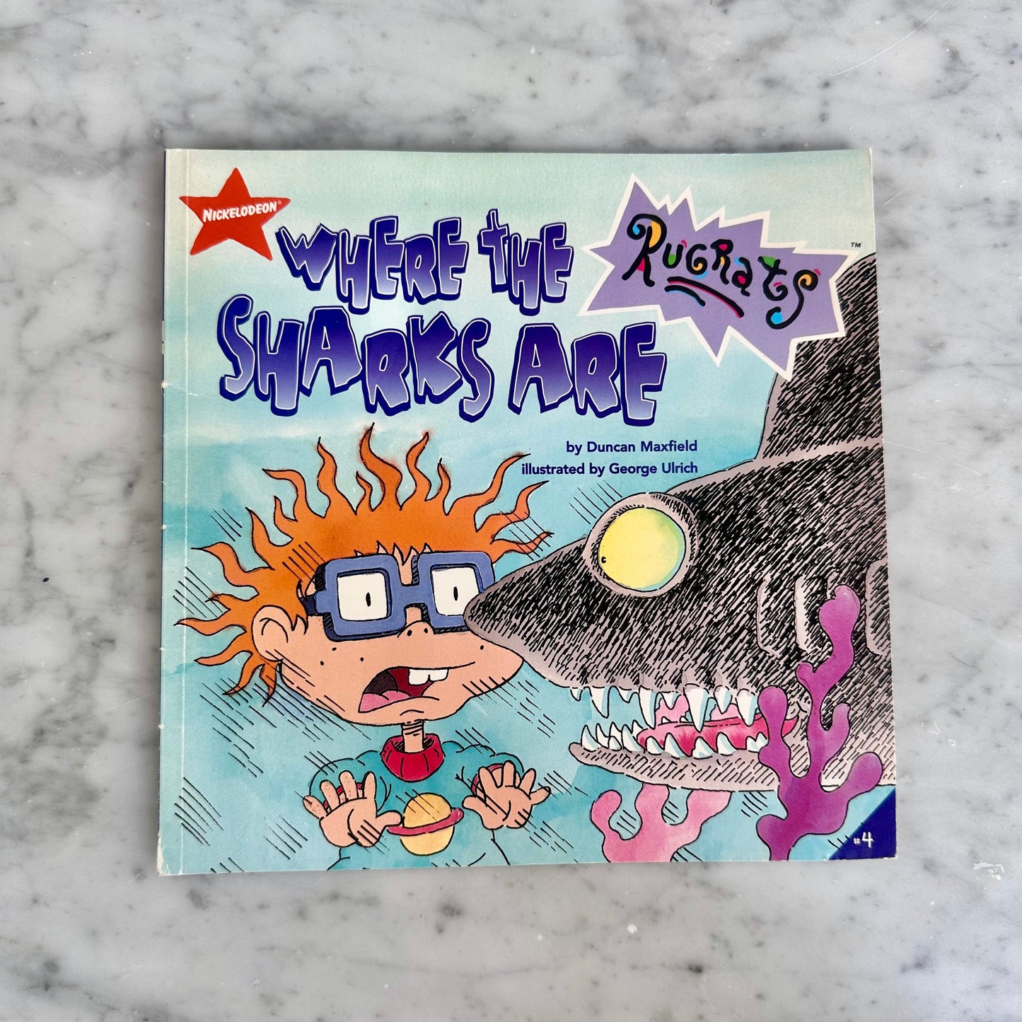 1990’s Rugrats “Where the Sharks Are” Book