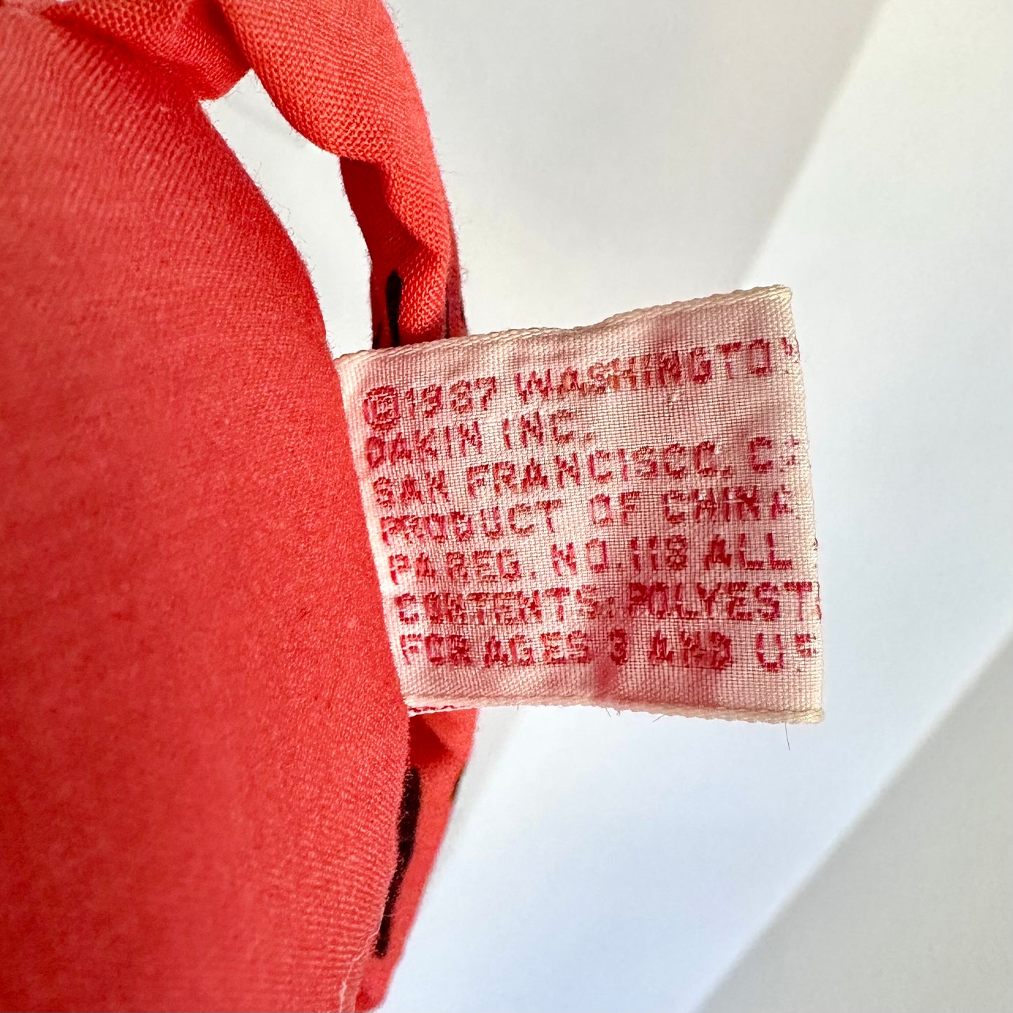 1987 Bill The Cat Bloom County Plush