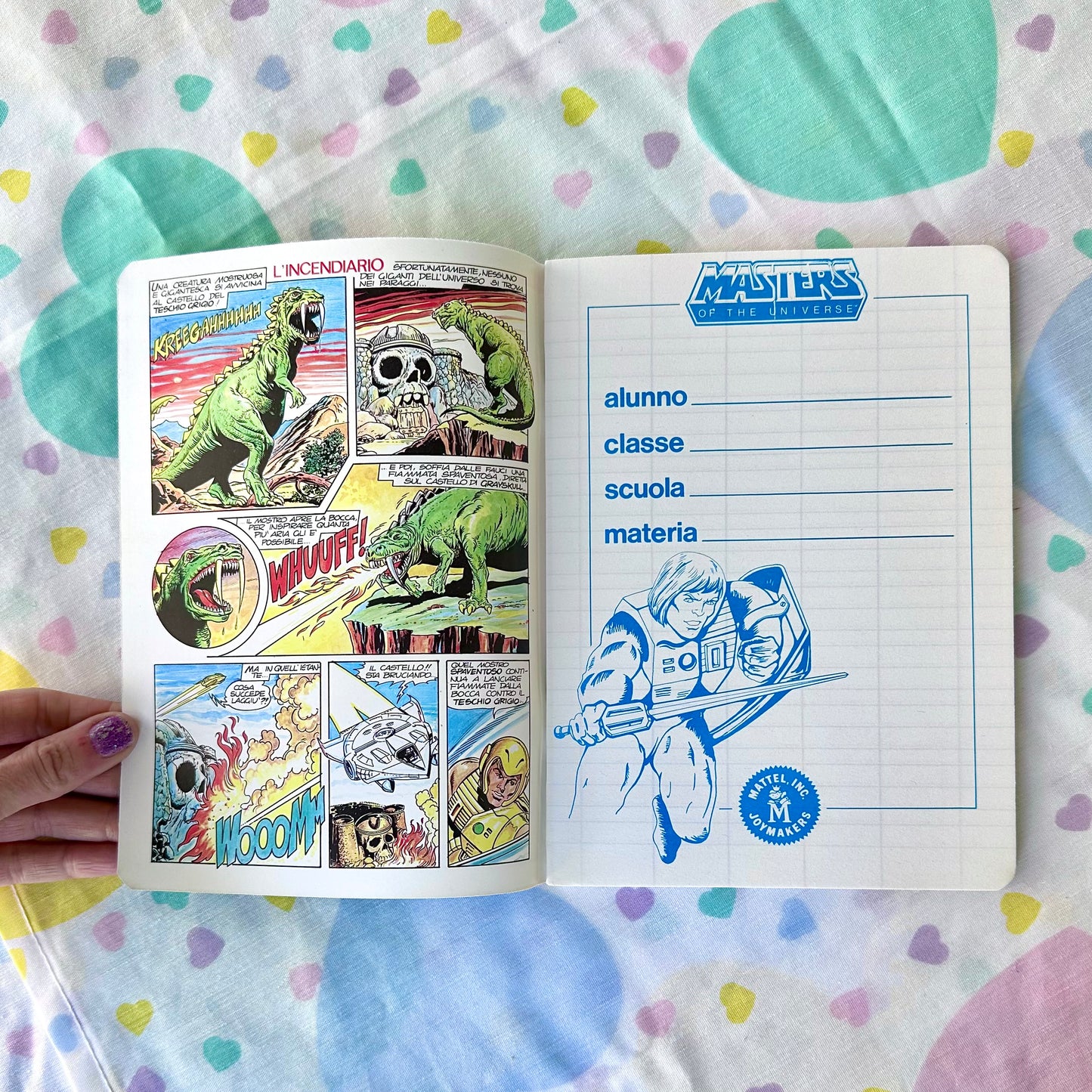 80’s Deadstock Masters of the Universe Notebook