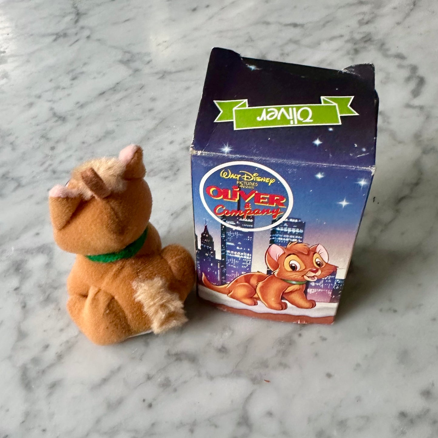 1988 McDonald’s Oliver and Company “Oliver” Plush Ornament