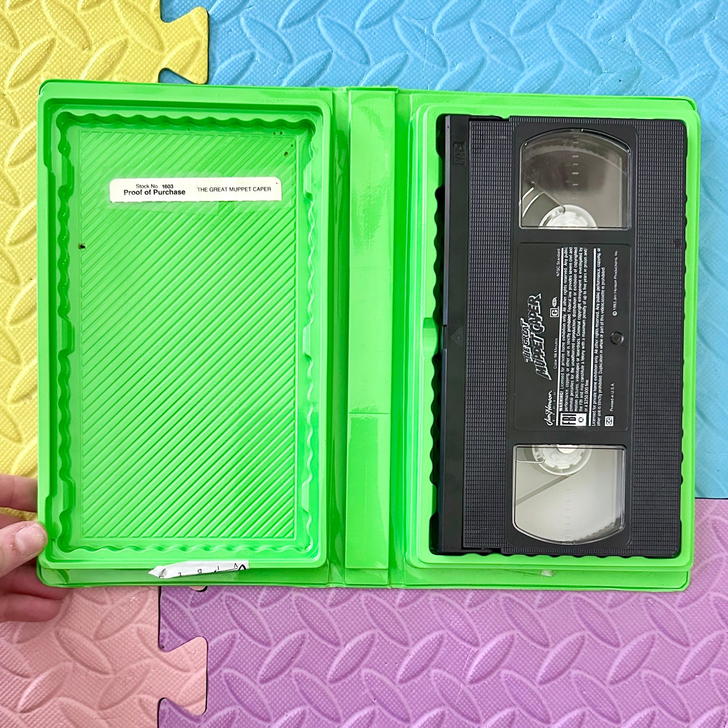 The Great Muppet Caper VHS
