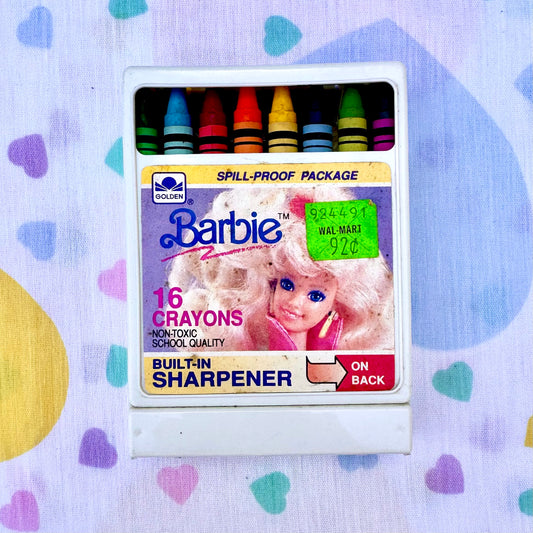 1990 Barbie Crayons