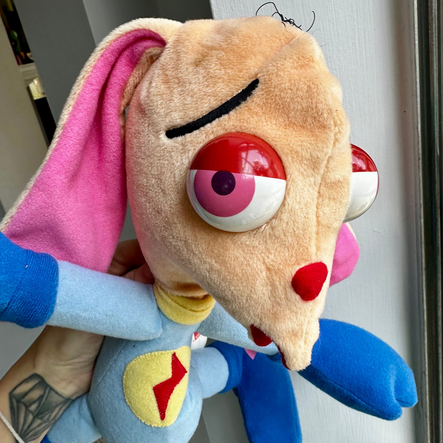 1992 Dakin Ren & Stimpy Inflatable Plush