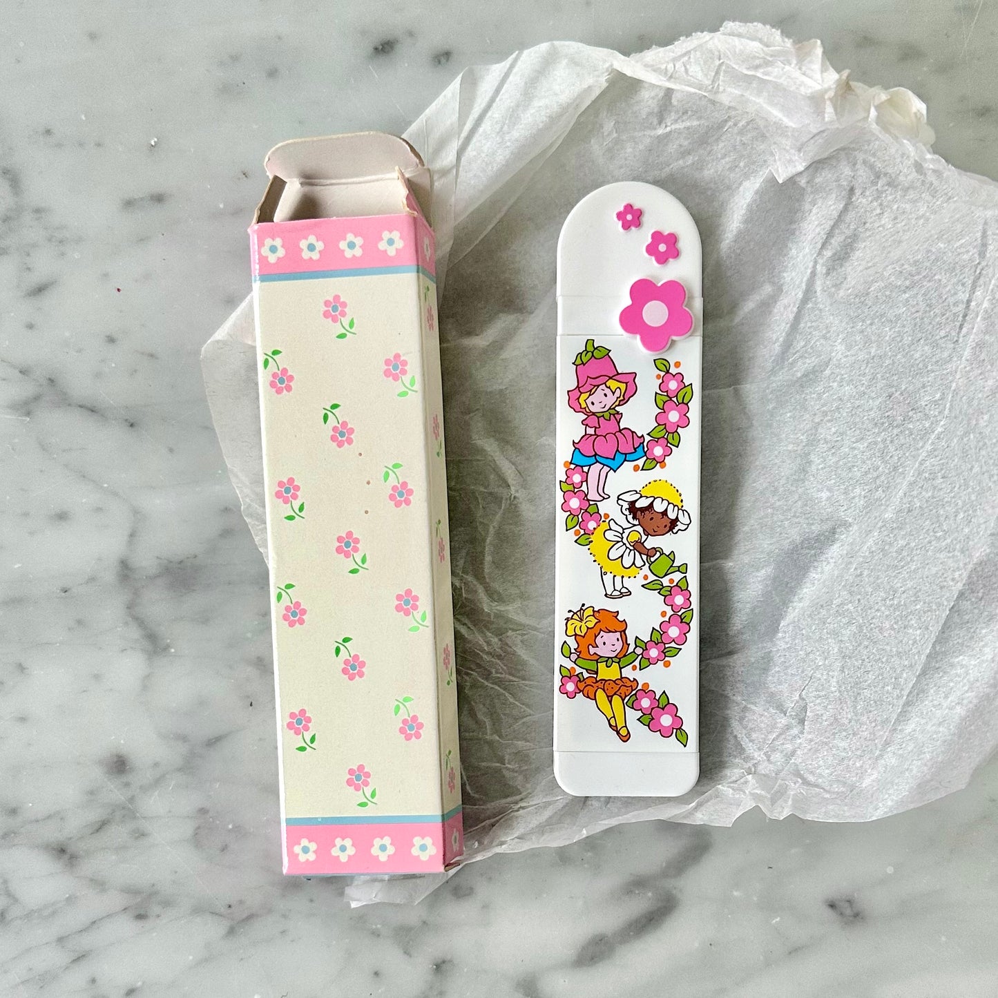 1984 Little Blossom Comb & Mirror Set