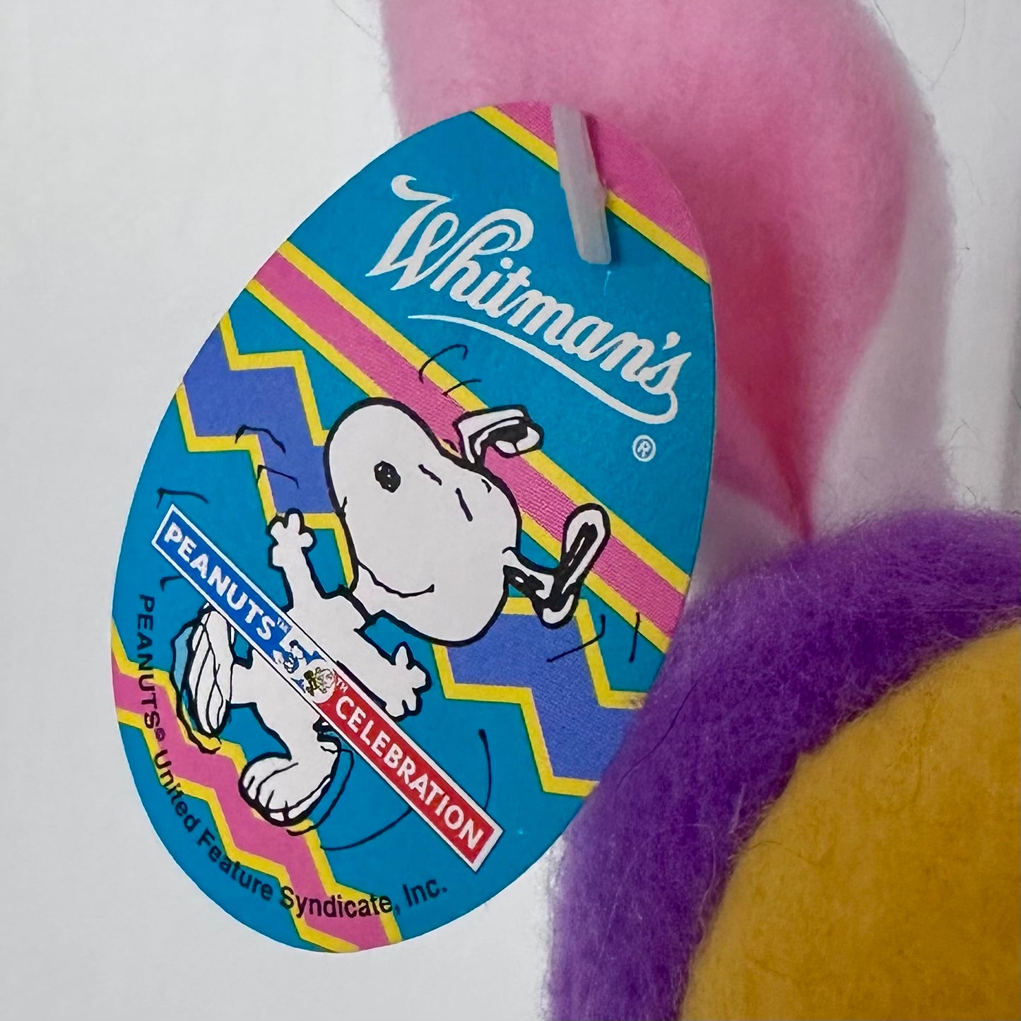 1999 Whitman’s Woodstock Easter Bunny Plush