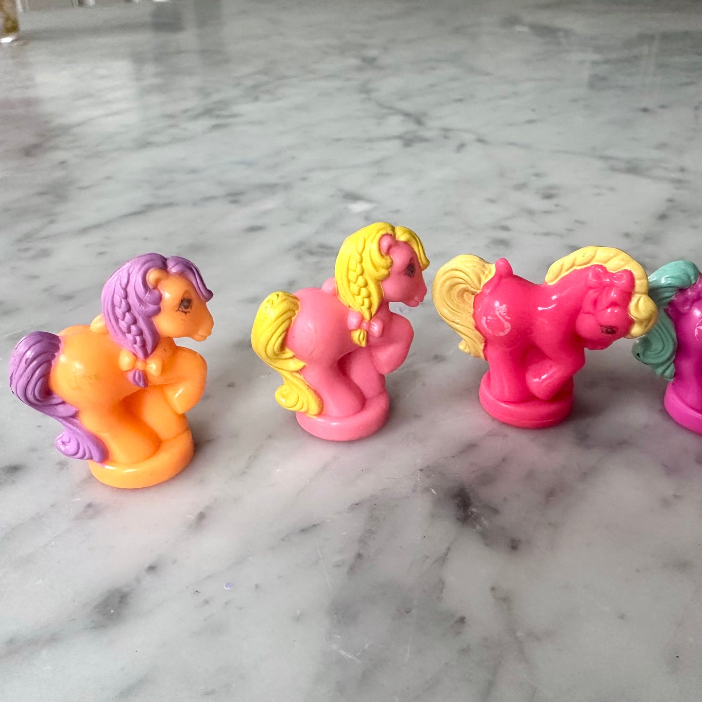 80’s G1 My Little Pony-Petite Ponies “Pretty Pony Parade” set of 5