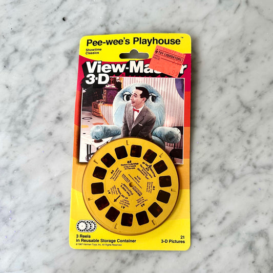 1987 “Pee-Wee’s Playhouse” View Master 3-D