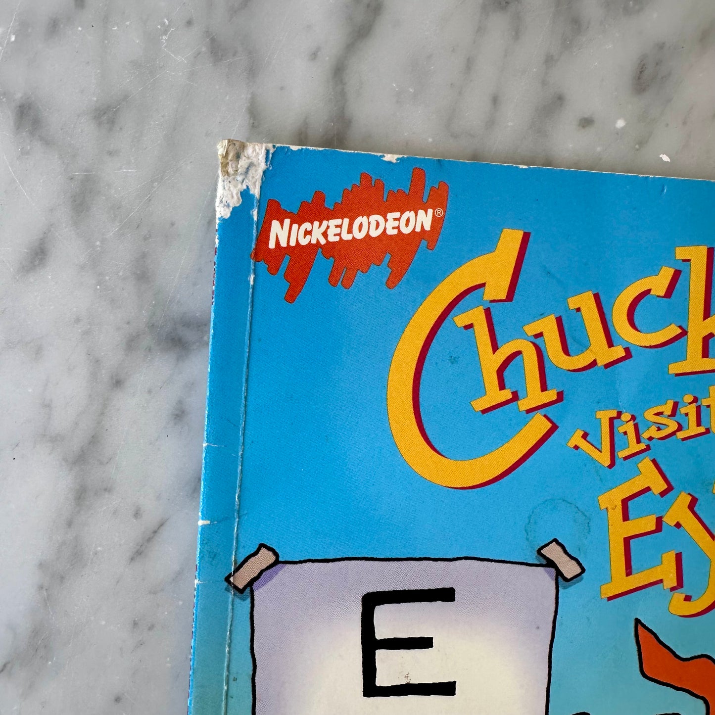 Rugrats “Chuckie Visits the Eye Doctor” Book