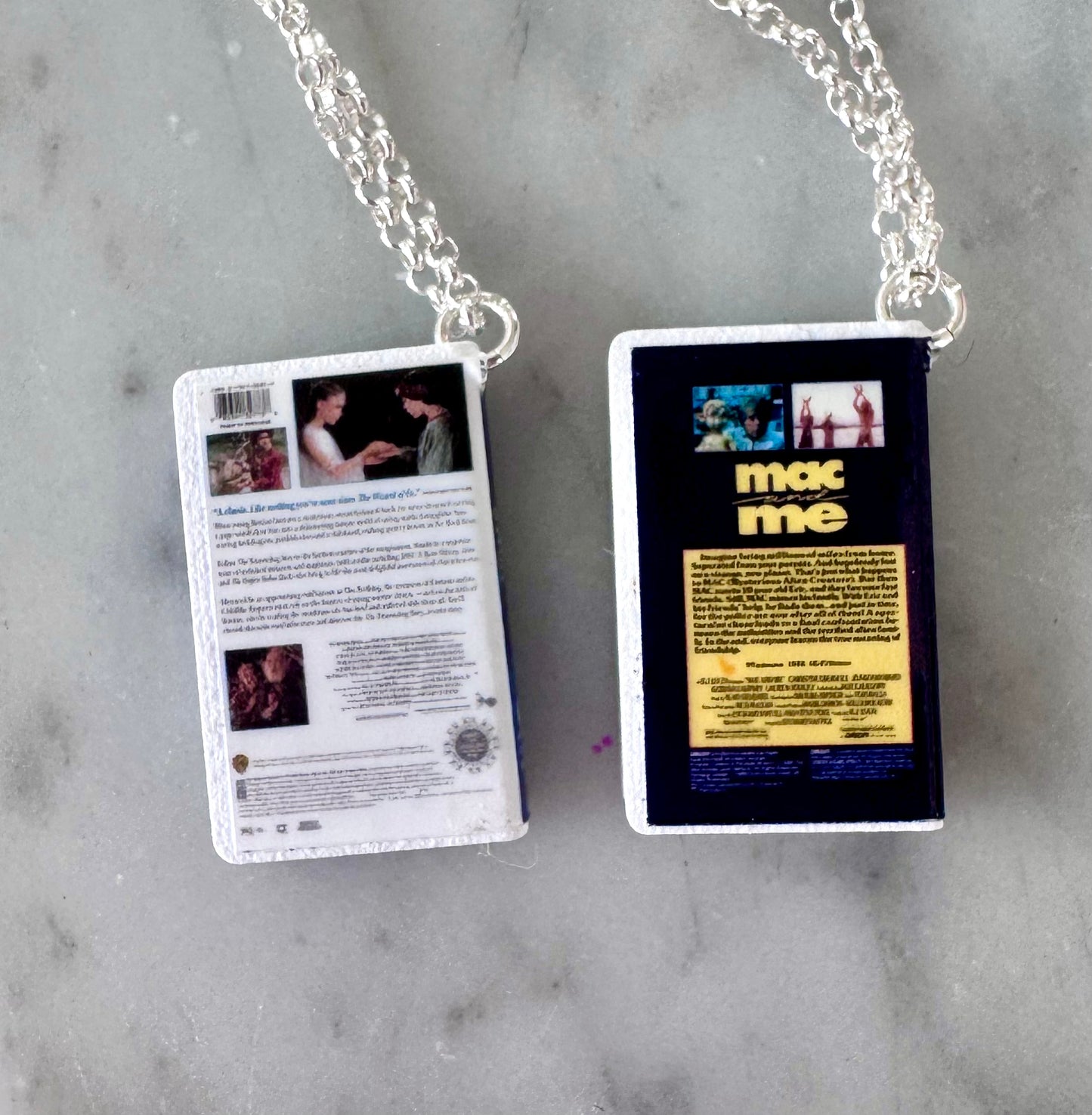 Miniature Vintage VHS Necklace