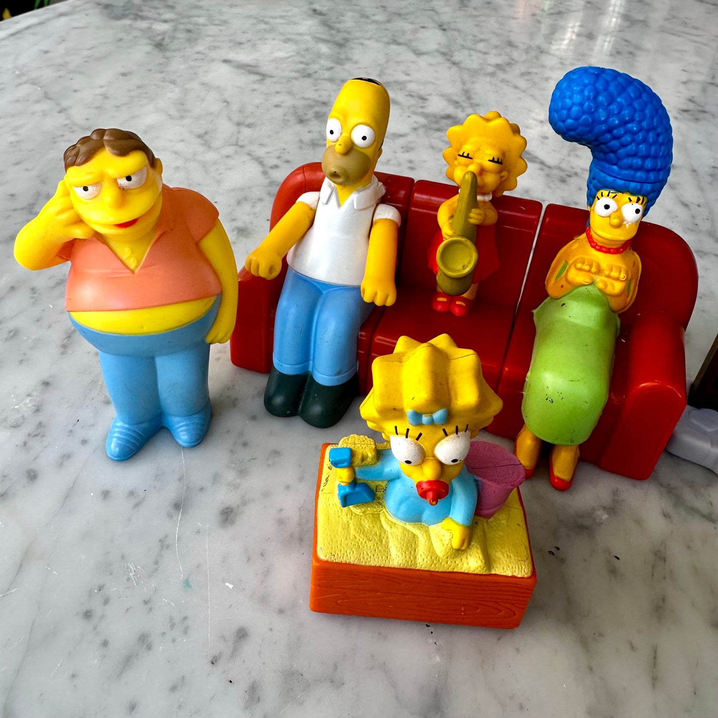 Vintage The Simpsons Toy Lot