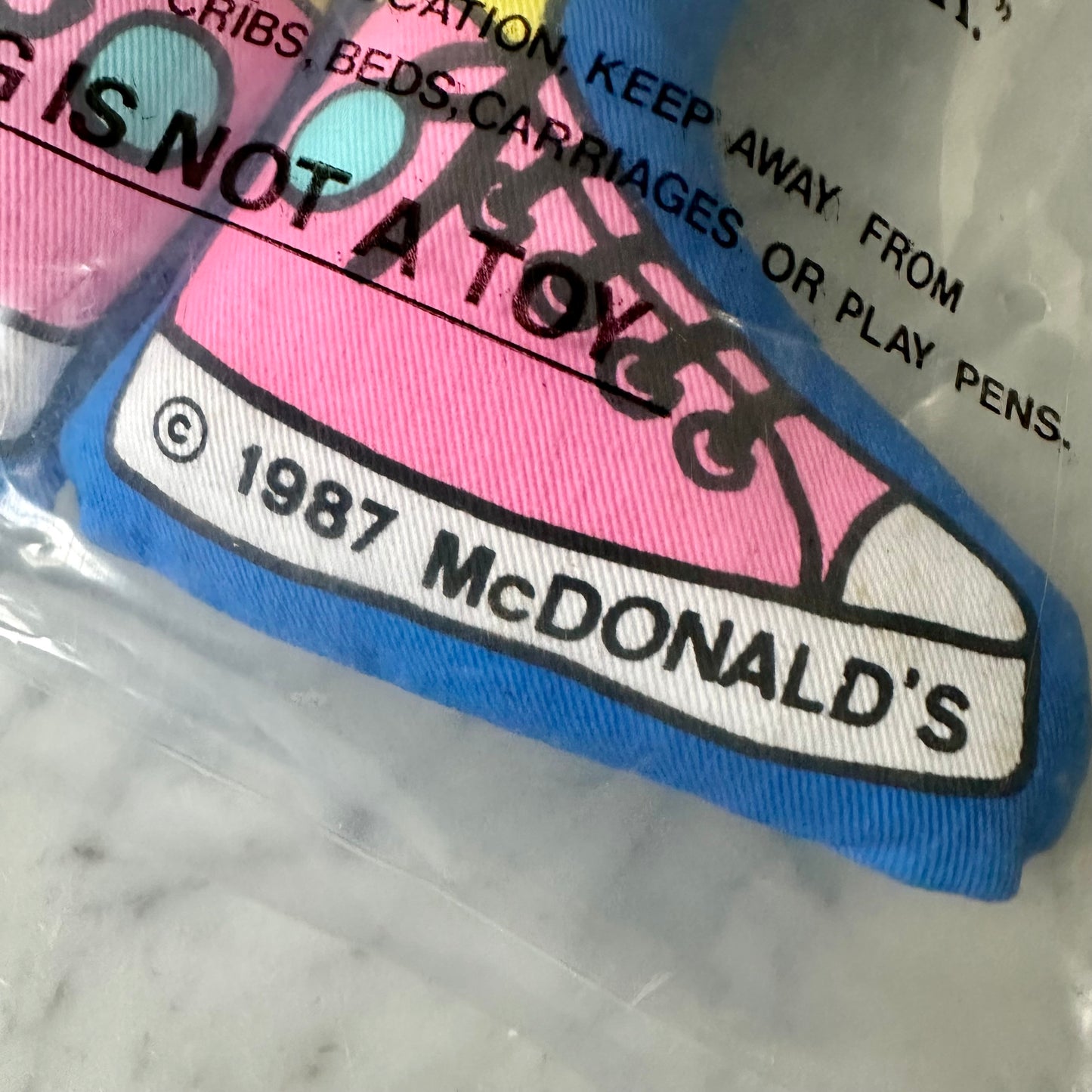 1987 McDonald’s Fry Guy Plush