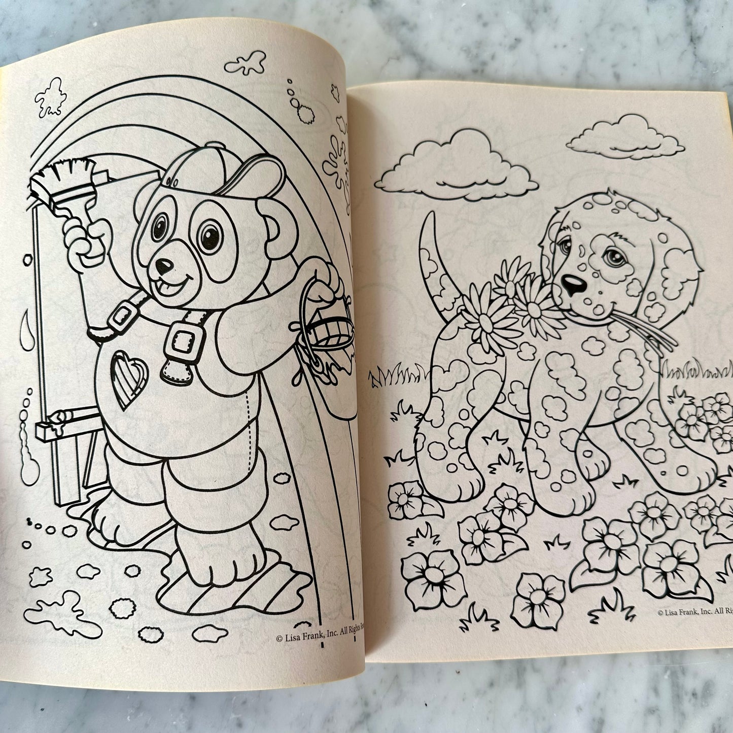 Lisa Frank Giant Coloring & Activity Book