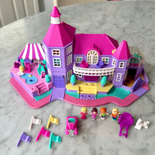 1994 Polly Pocket Light Up Magical Mansion