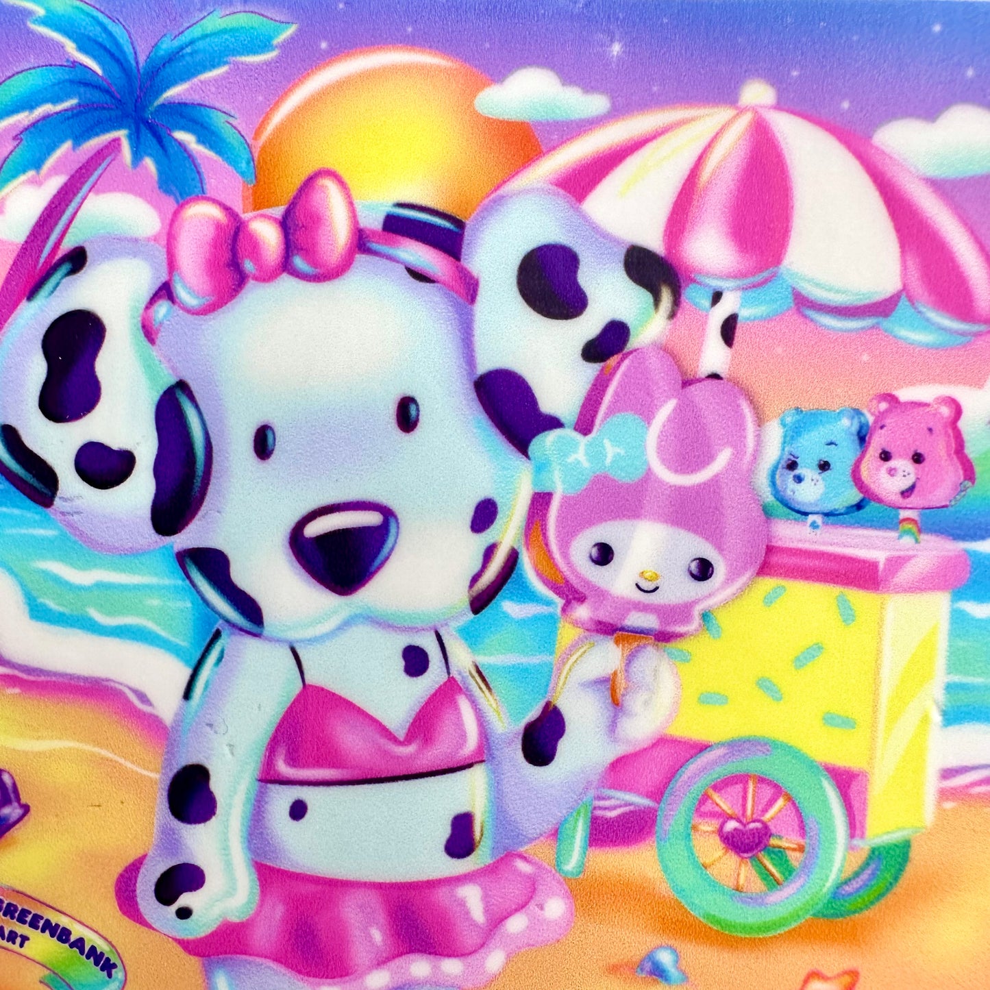 Pochacco Ice Cream Stand Vinyl Sticker