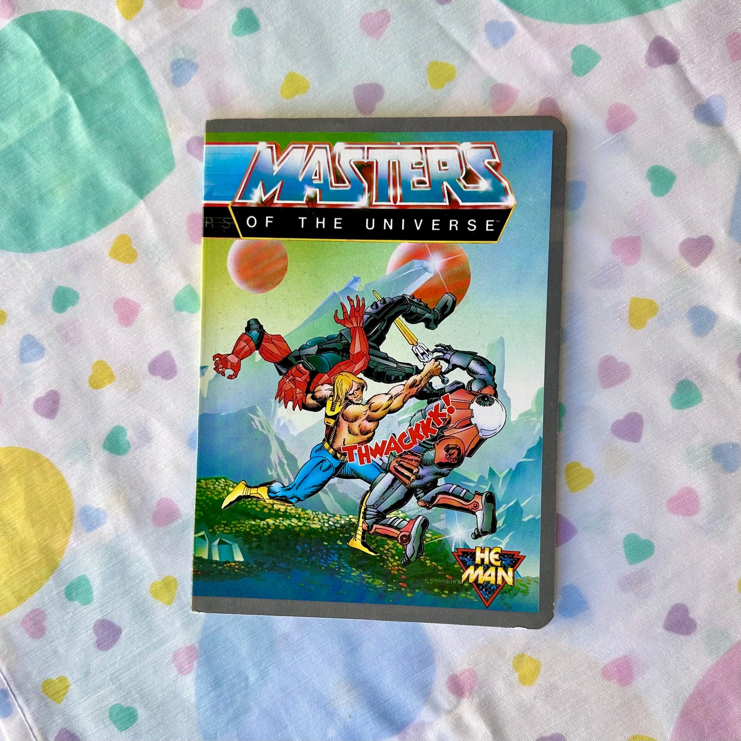 80’s He Man Masters of the a Universe Notebook