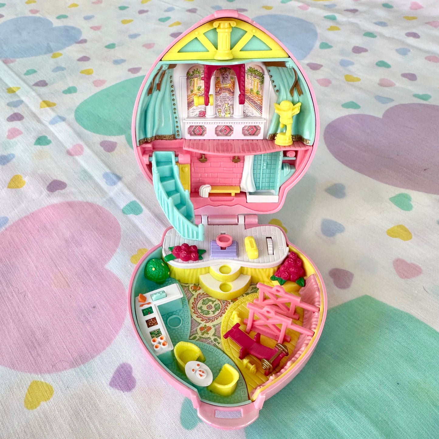 1995 Polly Pocket Stylin’ Workout Playset