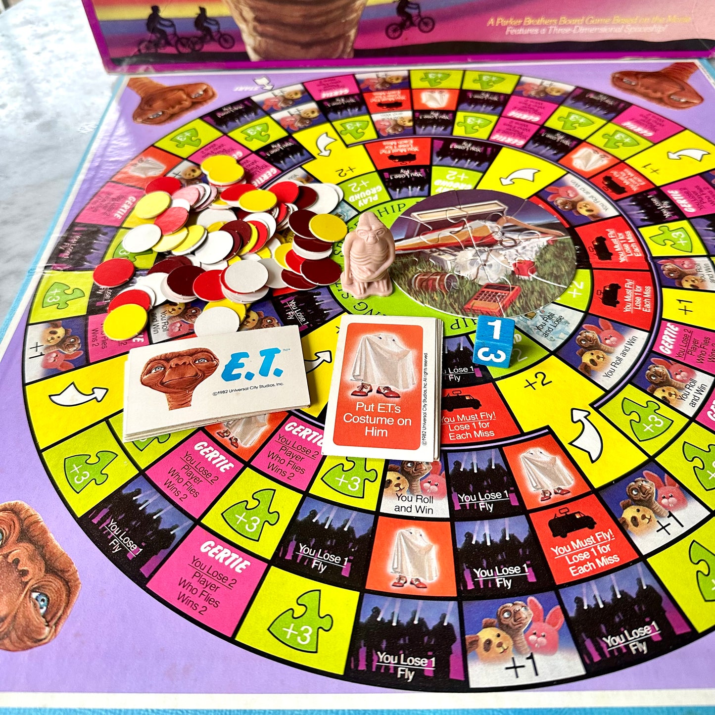 1982 E.T. Board Game