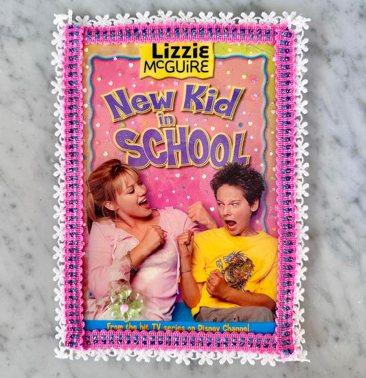 Vintage Y2K Disney Lizzie McGuire Book Cover Resin Wall Art