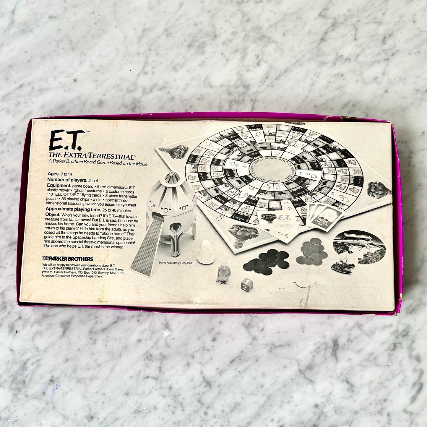 1982 E.T. Board Game