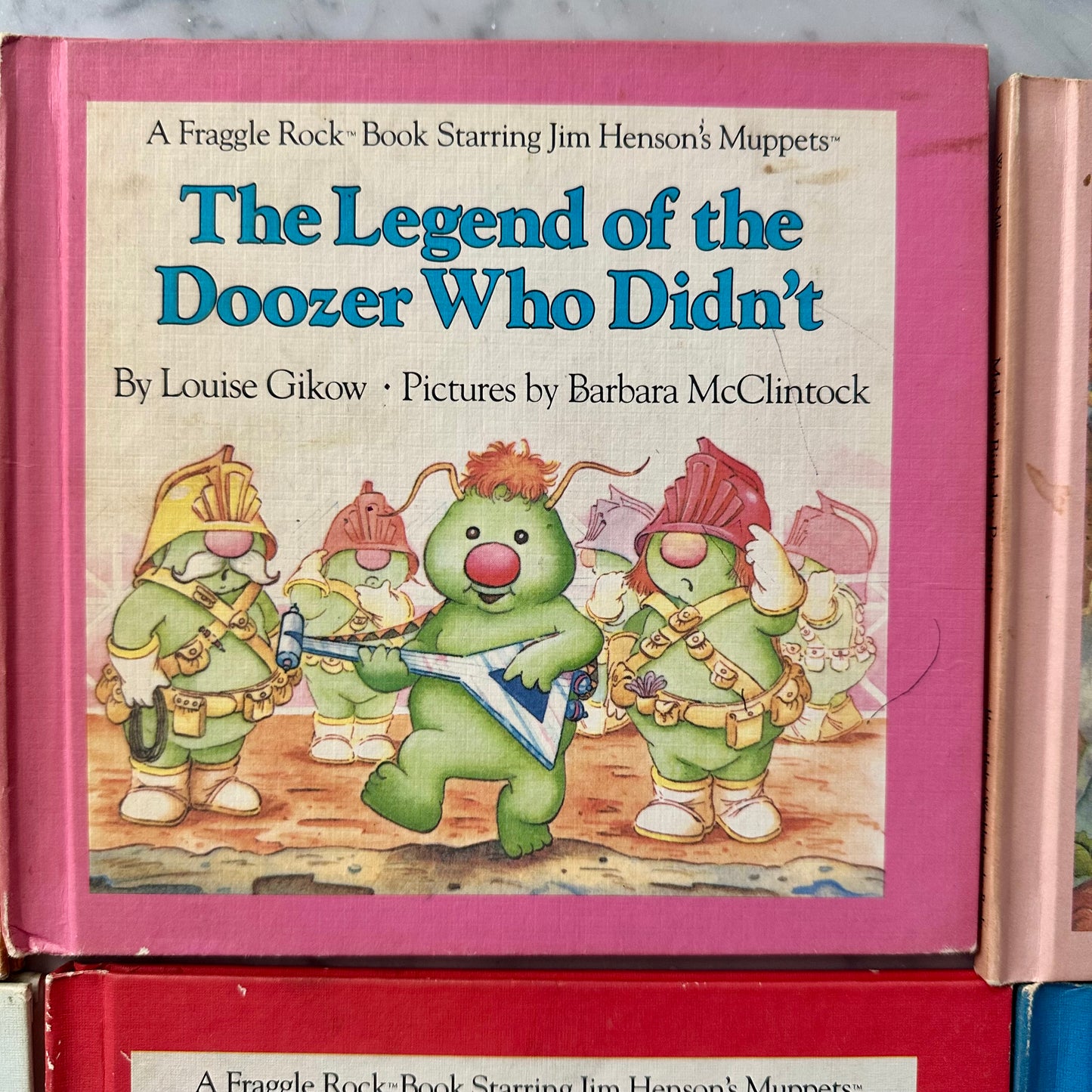 Vintage Fraggle Rock Book Lot