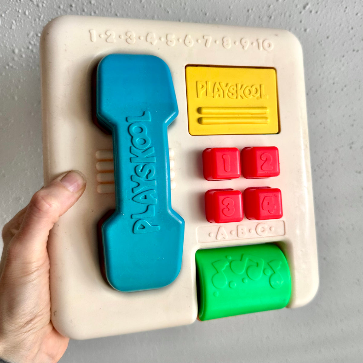 1988 Playskool Baby Busy Pop-Up Phone