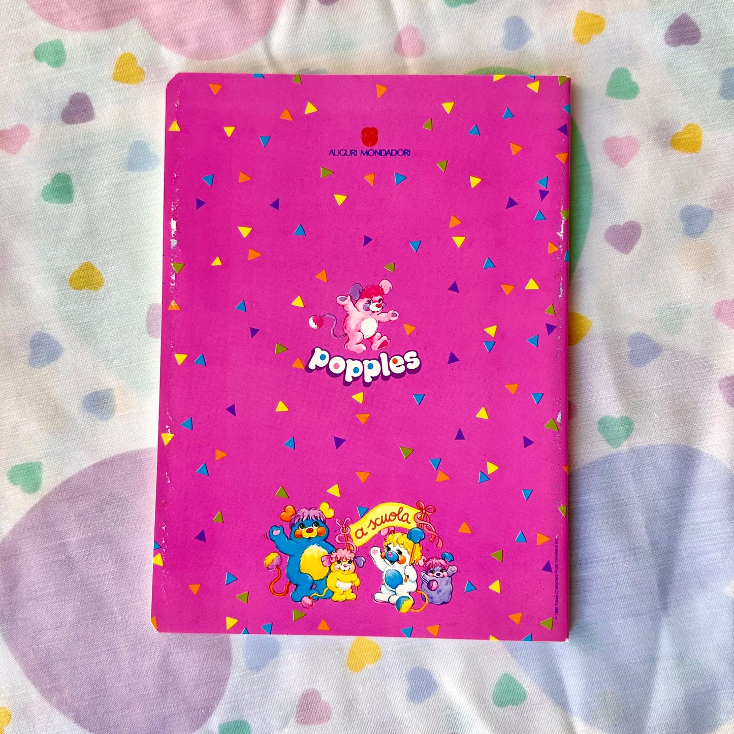 80’s Dead Stock Popples Notebook