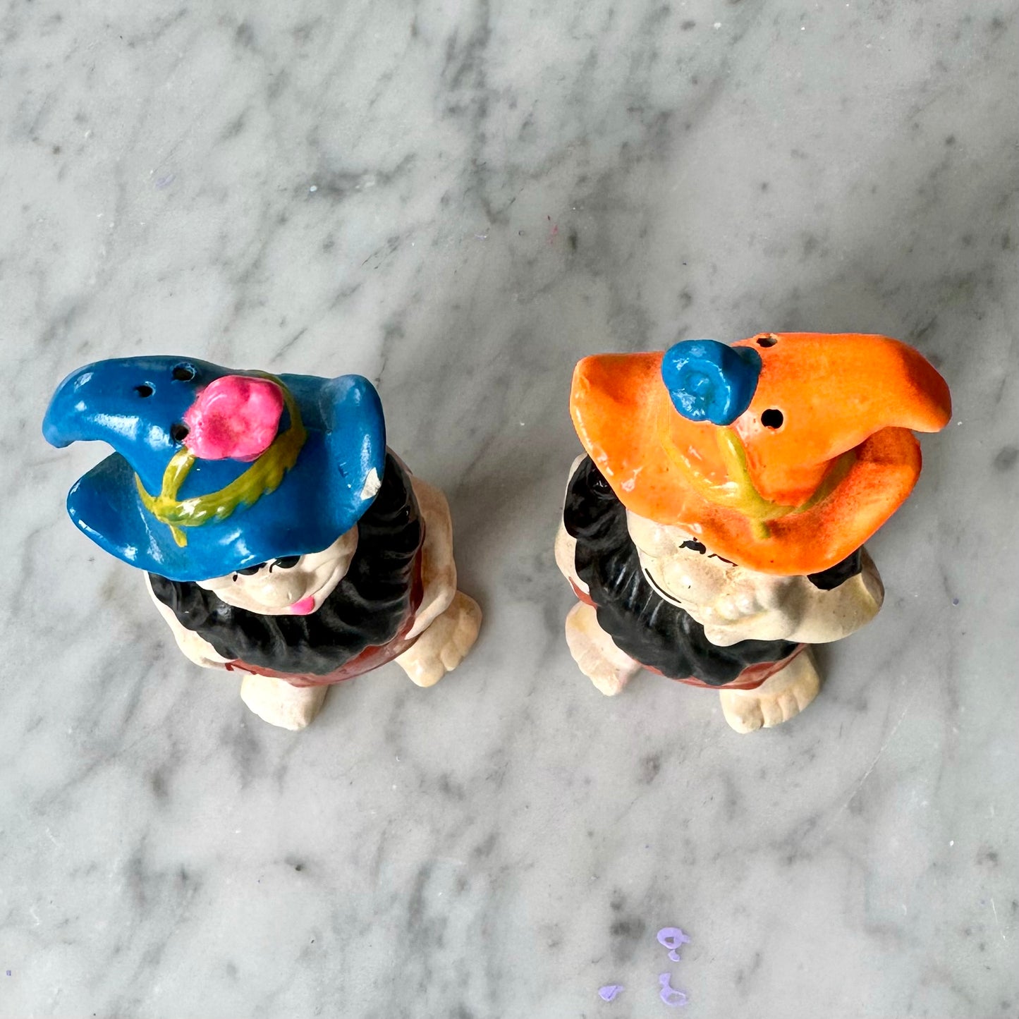 Vintage Hillbilly Salt and Pepper Shakers
