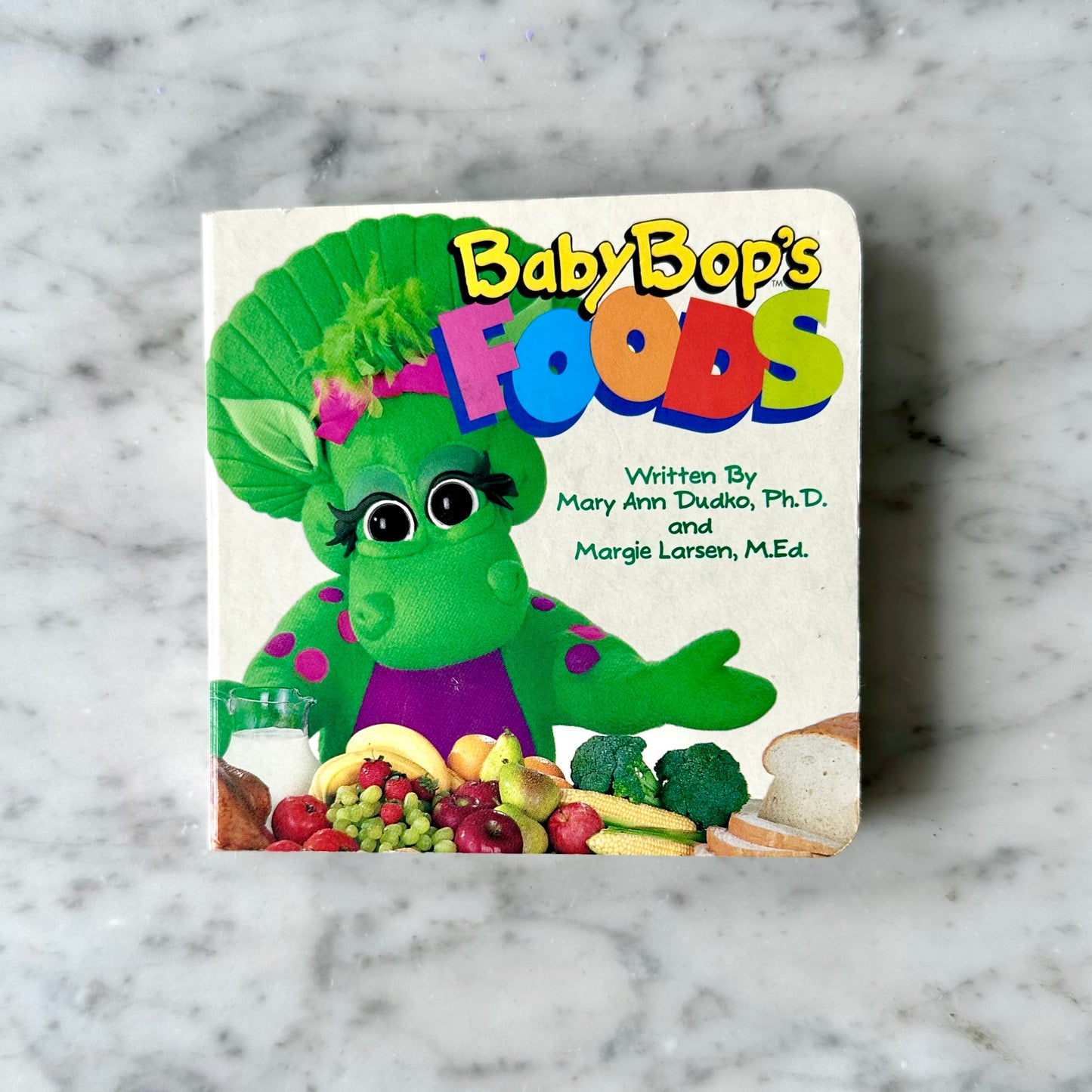1994 Baby Bop’s Foods Board Book