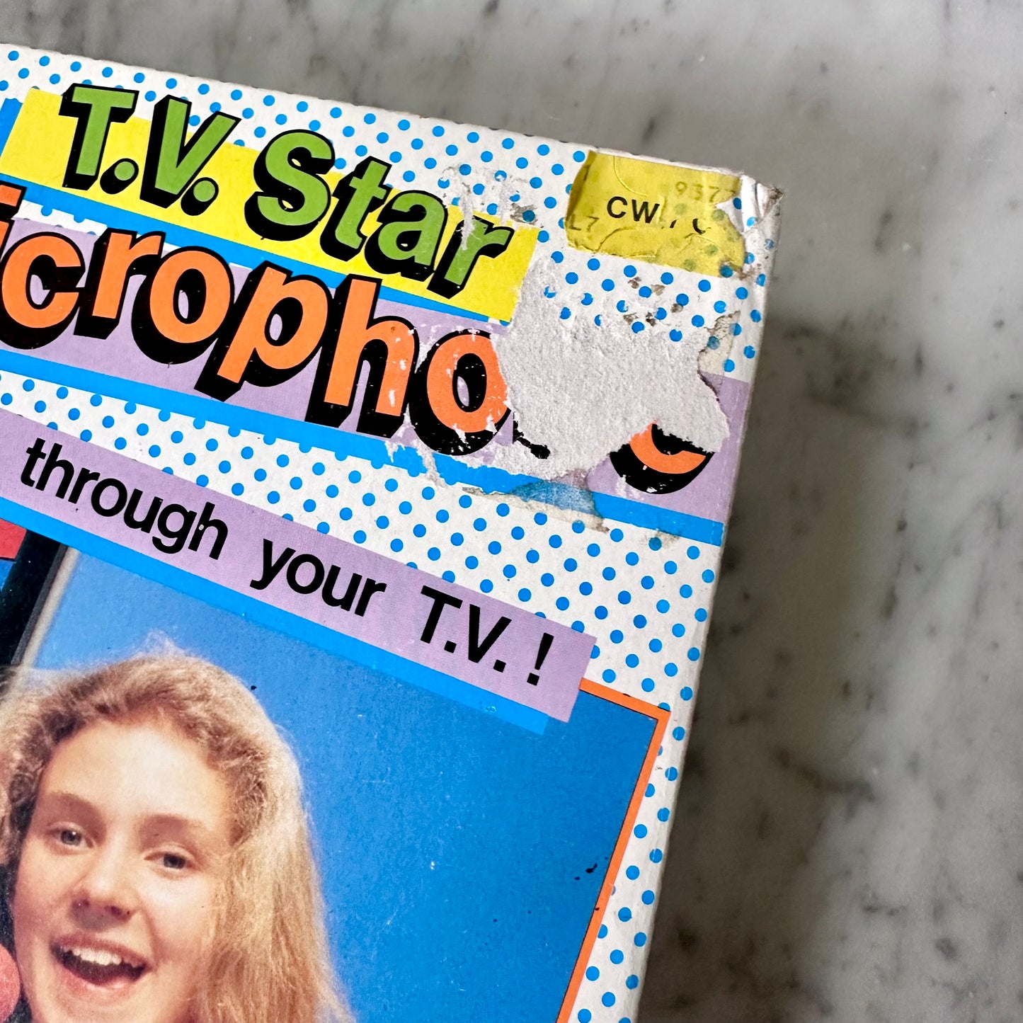1989 Nickelodeon T.V. Star Microphone * Damaged*