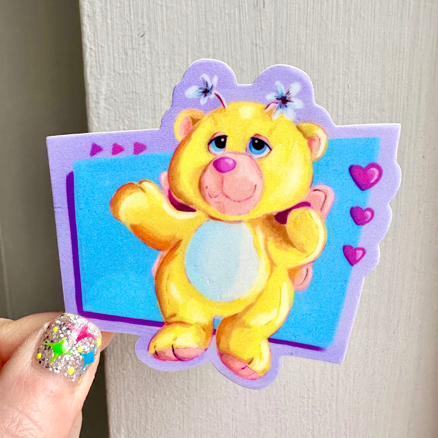 Wuzzles Butterbear Vinyl Sticker