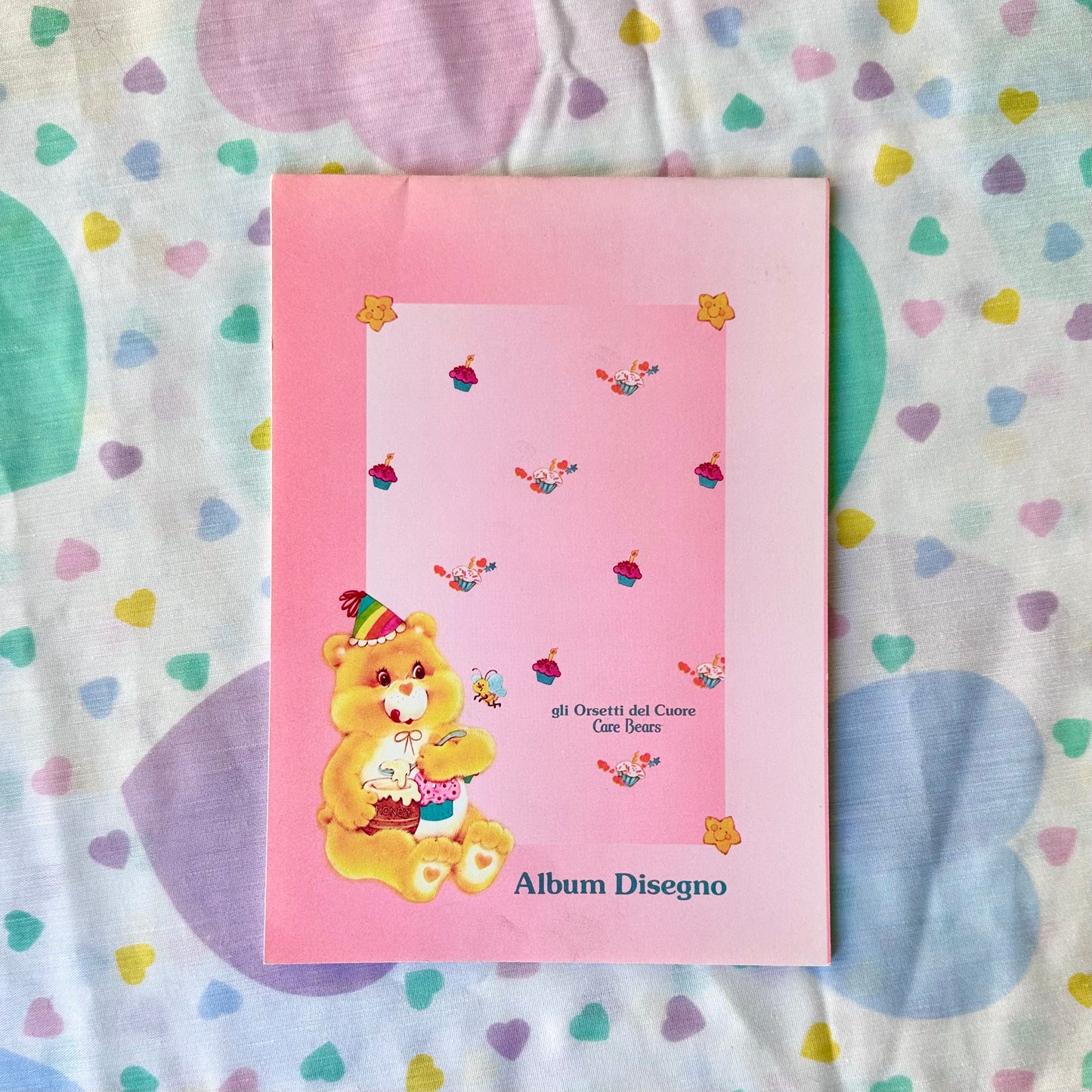 80’s Dead Stock Care Bears Notebook