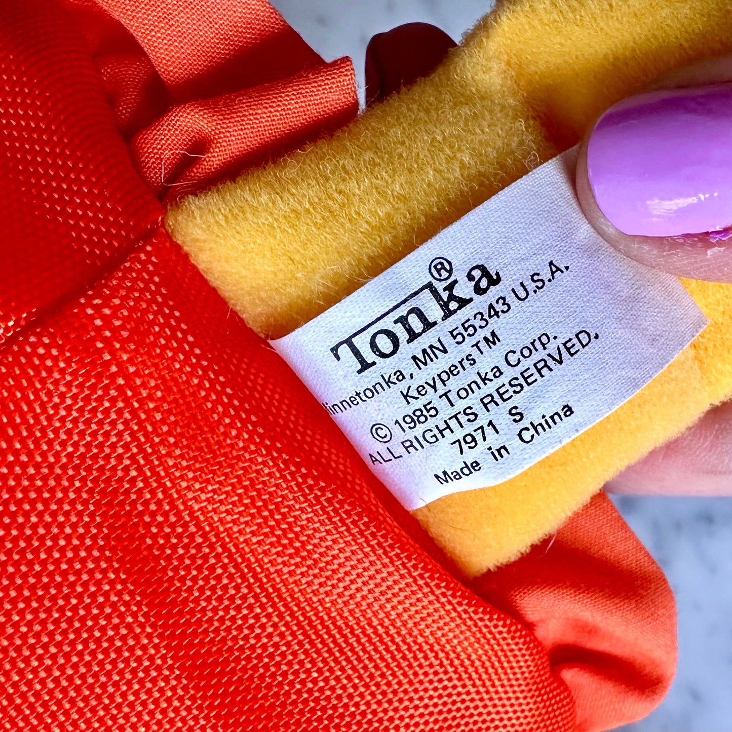 1985 Tonka Keypers Backpack