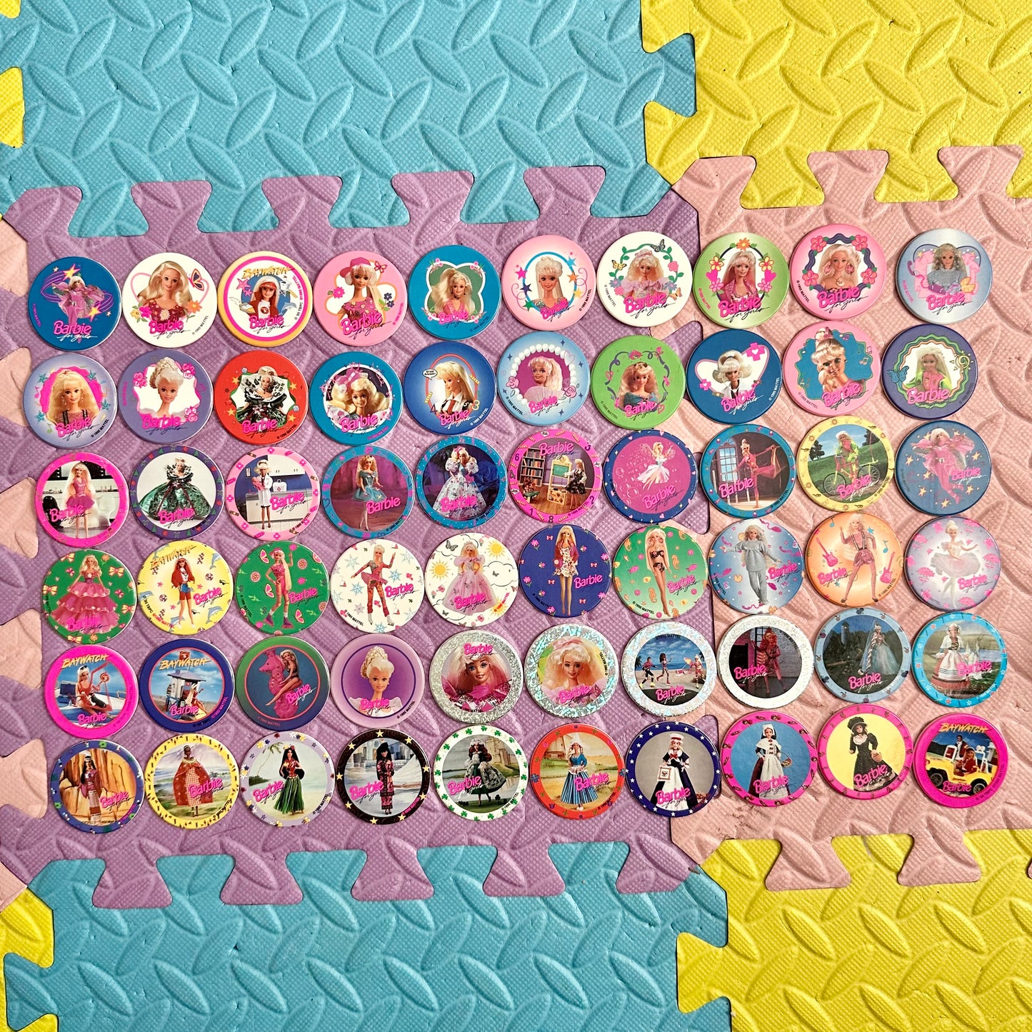 1995 Barbie POG Complete Set of 60