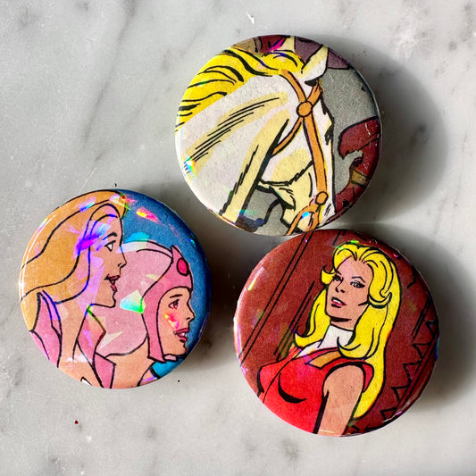 She-Ra Princess of Power Button Set