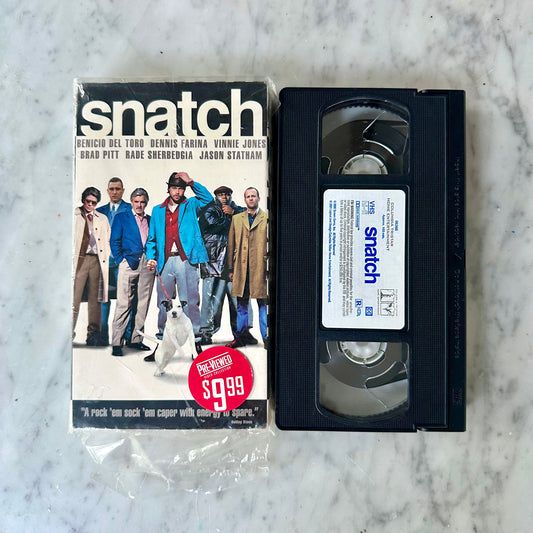 Snatch Blockbuster VHS