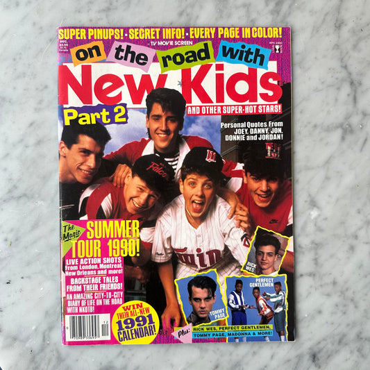 On The Road With NKOTB Part 2 Magazine