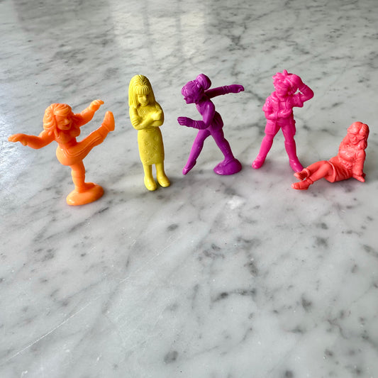 1986 C.U.T.I.E. Dolls Set of 5